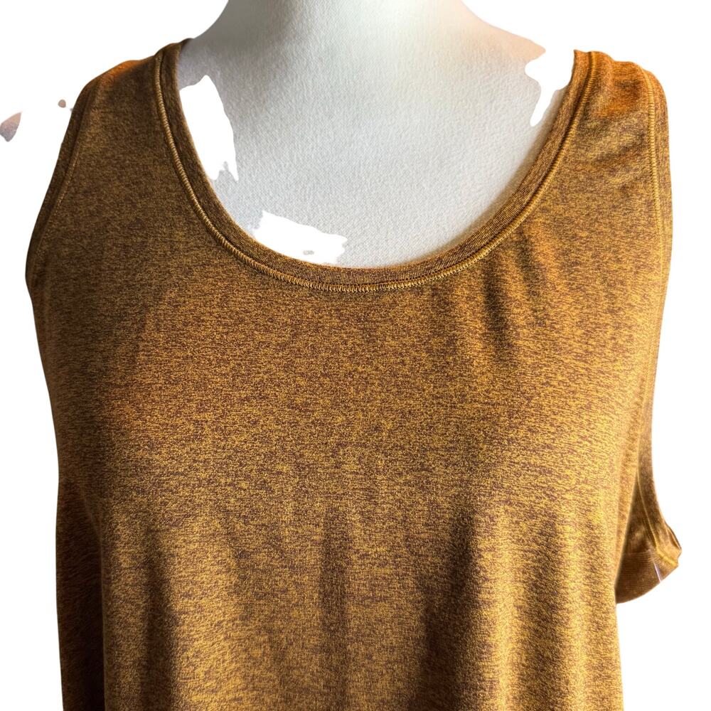 Athleta Uptempo II Tank, Mahogany Heather, Yoga & Training, Size XL - Picture 3 of 8
